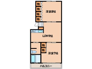 バウハウスの物件間取画像